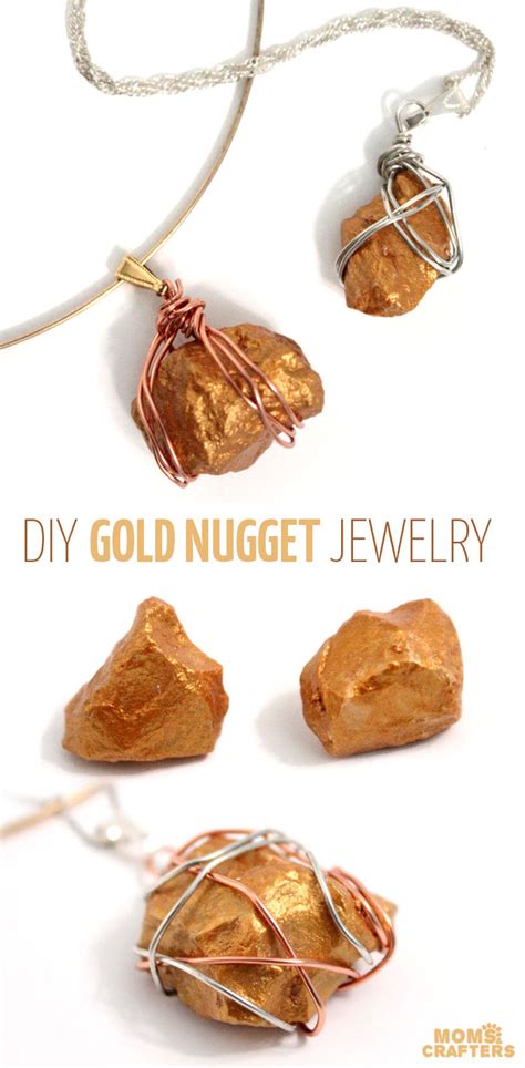 Gold Nugget Jewelry on the cheap * Moms and Crafters