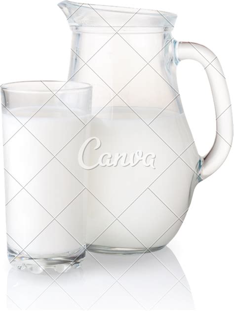 Download Transparent Milk Jug Clipart - Milk In Glass Jug - ClipartKey