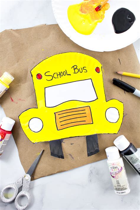 School Bus Art Projects