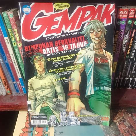 Majalah Gempak Isu 305 Hobbies Toys Books Magazines Comics