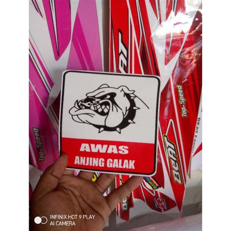 Jual Stiker Warning Stiker Petunjuk Dilarang Parkir Shopee Indonesia