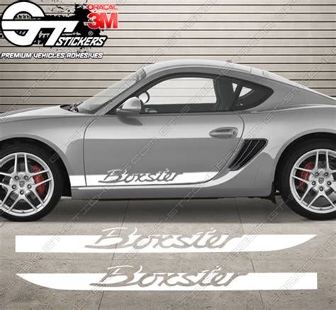 Kit Bandes Bas De Caisse Porsche Boxster Design 3M Pro GTStickers