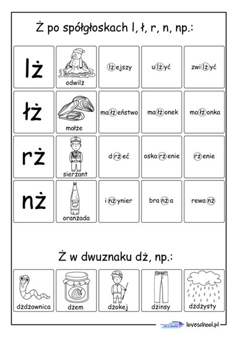 Zasady Pisowni Rz I Czyli Ortografia Z Kach I Karl