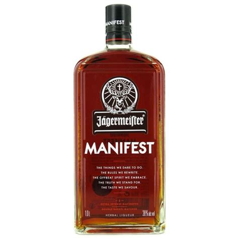 Jagermeister Manifest Liqueur 38 100cl Drinkmonger