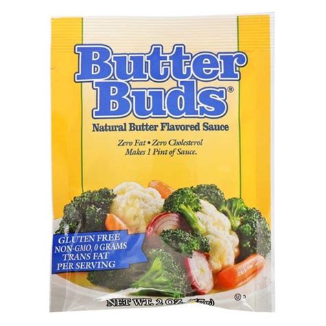 E Pallet - Butter Buds Natural Butter Flavor Granules, 2oz Pouches