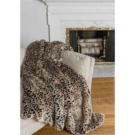 Fabulous Furs Signature Series Faux Fur Throw And Reviews Wayfair