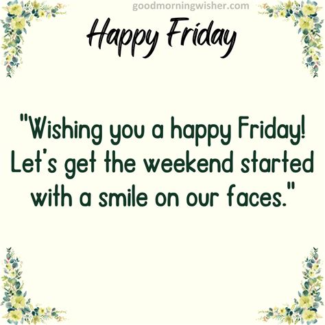 277 Happy Friday Wishes Messages And Quotes With Images