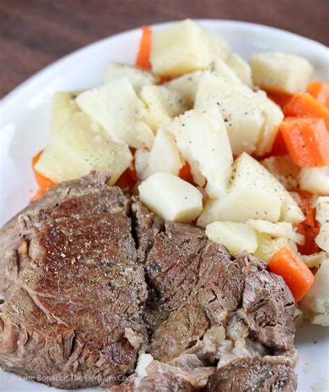 Instant Pot Chuck Roast With Potatoes And Carrots Gluten Free The