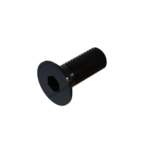 Hexagon Socket Countersunk Head Screws M6x16 Black