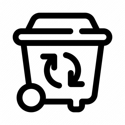 Recycle Bin Trash Garbage Recycling Icon Download On Iconfinder