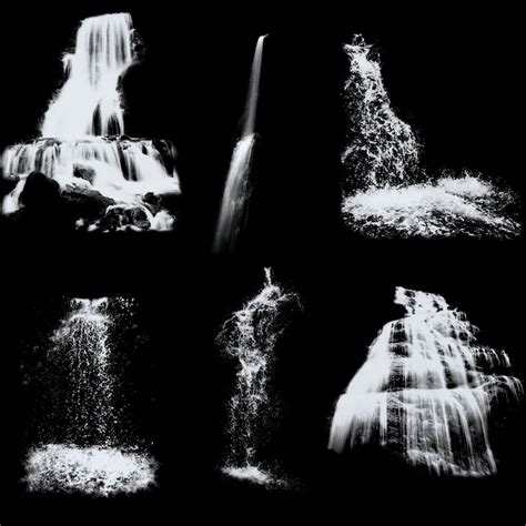 Waterfall Overlays For Photoshop Waterfall Overlays Etsy