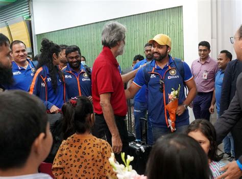 Rohit Sharma touches down in Bangladesh for the ODI series ...