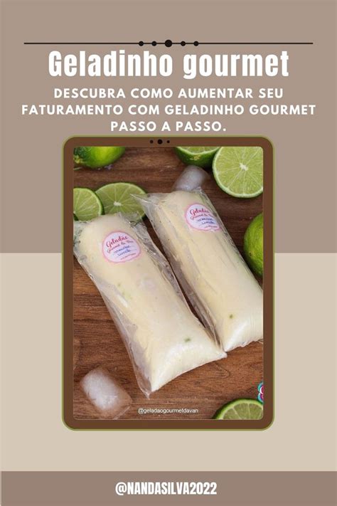 Receitas De Geladinho Gourmet Para Fazer E Vender Receita De