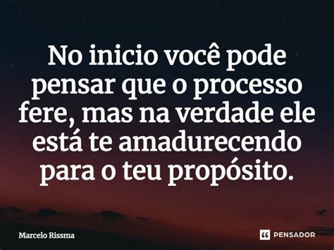 No inicio você pode pensar que o Marcelo Rissma Pensador