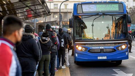 Golpe Al Bolsillo De Los Trabajadores El Boleto M Nimo De Colectivo