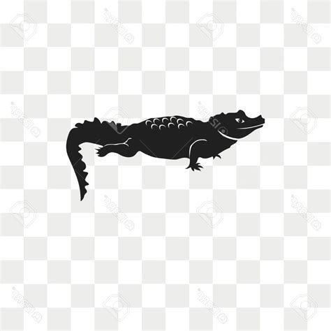 Alligator Silhouette Vector at Vectorified.com | Collection of Alligator Silhouette Vector free ...