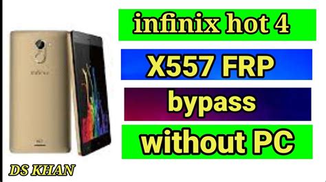 Infinix Hot X Frp Bypass Without Pc Youtube