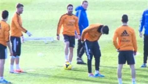 Quand Alvaro Morata provoque Sergio Ramos à l entraînement Vidéo