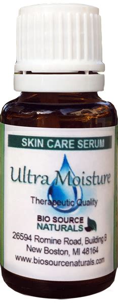 Buy Ultra Moisture Skin Care Serum Biosource Store Bio Source Naturals