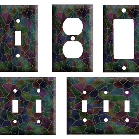 Stained Glass Switch Plate Covers - Etsy