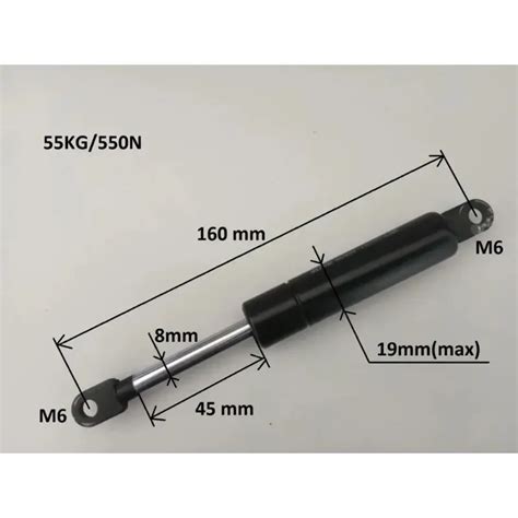 Resorte De Gas Para Muebles Resortes De Elevaci N Autom Ticos 160mm