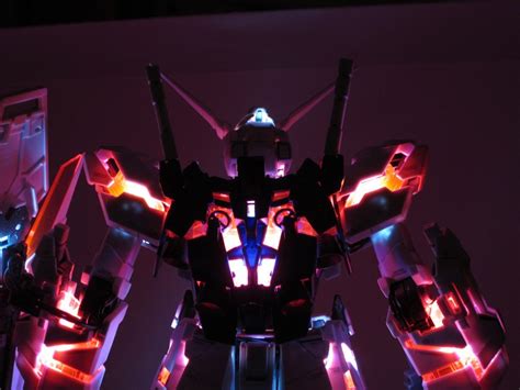 Gundam Guy Mg 1100 Rx 0 Unicorn Gundam W Led Installed