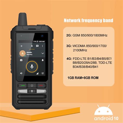 UNIWA F80S 4G Network Radio Android 10 LTE WCDMA GSM WIFI Mobile Phone