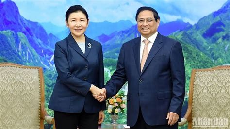 Pm Urges Stronger Cooperation Between Vietnamese Chinese Ministries Of