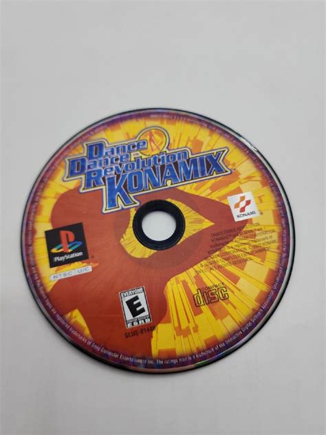 Dance Dance Revolution Konamix PlayStation 1 PS1 2001 Disc Only