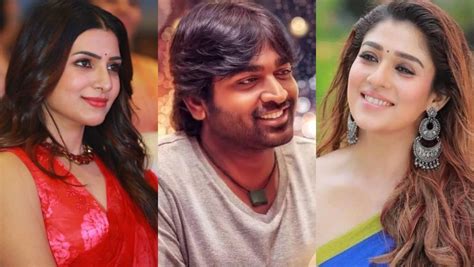 Vijay Sethupathi Nayanthara And Samantha Akkineni In Vignesh Shivns