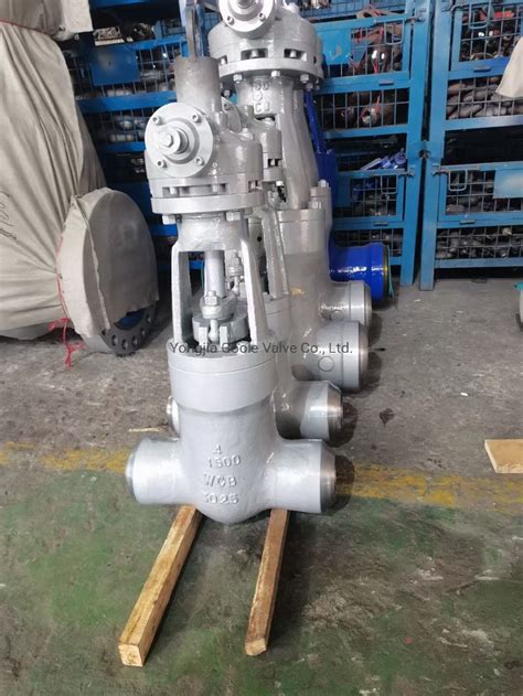 2500lb4500lb Wc6 Butt Welded Motorized Pressure Seal Power Plant Gate Valve China Motorized