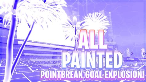 The New Pointbreak Goal Explosion In Rocket League Season Update