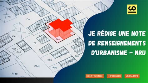 Je Vais Vous R Diger Une Note De Renseignements D Urbanisme Par Yassine