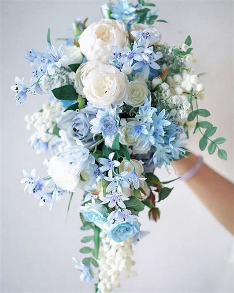 Blue And White Wedding Flower Arrangements Best Flower Site