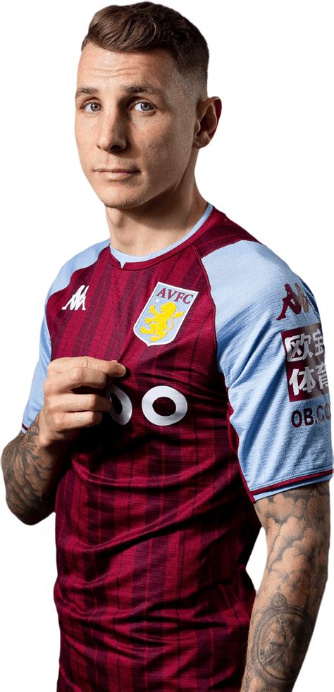 Lucas Digne Aston Villa football render - FootyRenders