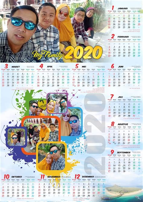 Contoh Desain Kalender Dinding Keren 57 Koleksi Gambar