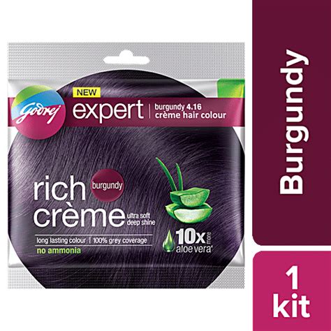 Buy Godrej Expert Rich Creme Hair Colour Burgundy No Gm Ml