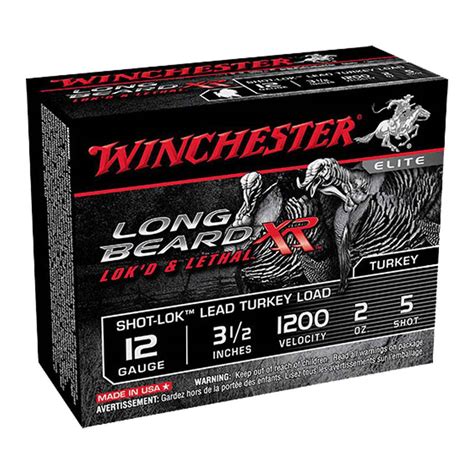 Winchester Long Beard Xr 12 Gauge 3 5in 5 2oz Turkey Shotshells 10 Rounds Sportsman S Warehouse