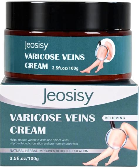 Jeosisy Varicose Vein Cream Varicose Veins Cream For Legs Varicose And Spider