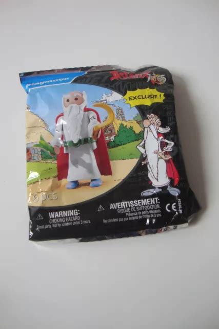 PLAYMOBIL FIGURINE 2024 Astérix Obélix PANORAMIX Goudurix Jolitorax