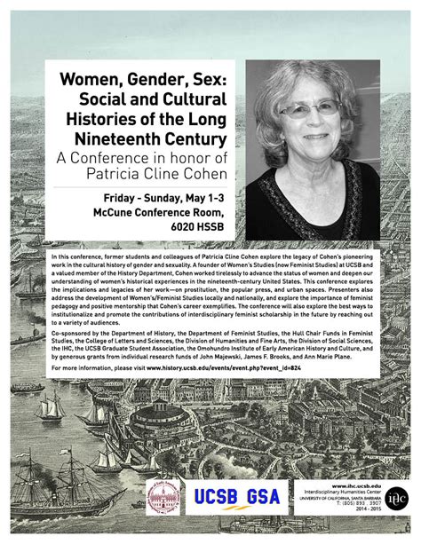 Women Gender Sex Social And Cultural Histories Of The Long Nineteenth Century A Conference In