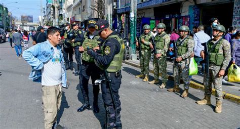 La Victoria despliegan mil policías y militares en Gamarra para