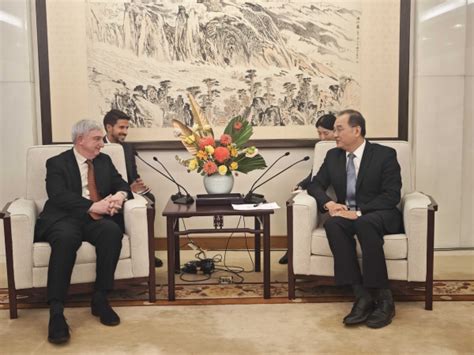 Vice Foreign Minister Deng Li Meets With Outgoing Spanish Ambassador To