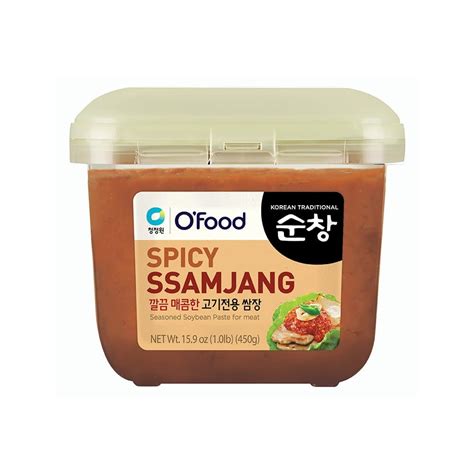 Chung Jung One O Food Spicy Ssamjang Korean Spicy Seasoned Soybean