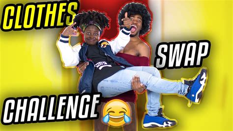 Most Hilarious Clothes Swap Challenge Youtube