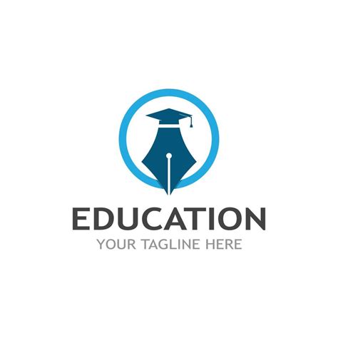 Education Logo Template Vector 22054649 Vector Art At Vecteezy