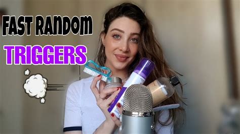 Fast Random Triggers💨 Eating🍊👅 Asmr Youtube