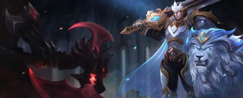 God King Garen Vs Darius Wallpapers And Fan Arts League Of Legends