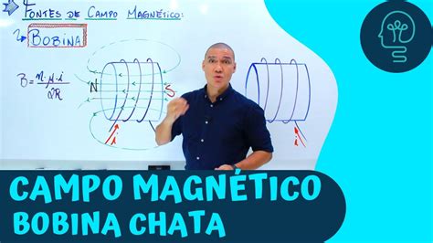 Campo Magn Tico Bobina Chata Eletromagnetismo F Sica Youtube