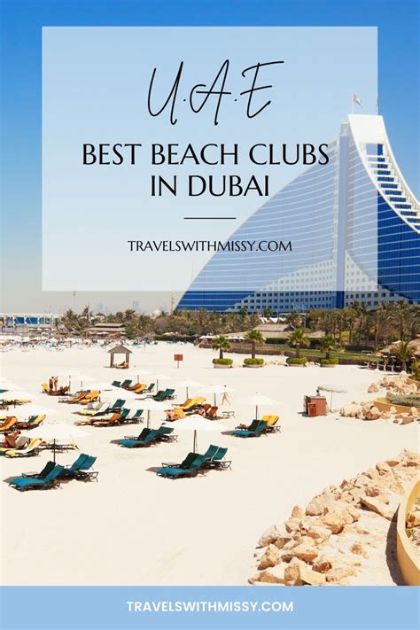 The 7 Unmissable Beach Clubs In Dubai 2024 Travels With Missy Dubai Beach Beach Club Dubai